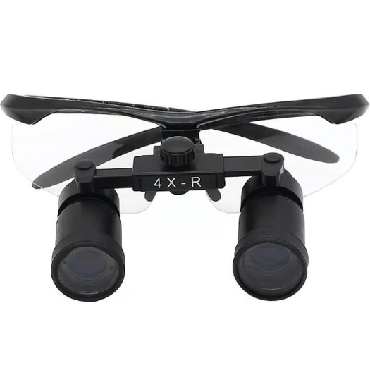 Lupa Macro Vision con Lámpara Frontal y Lentes de 4x