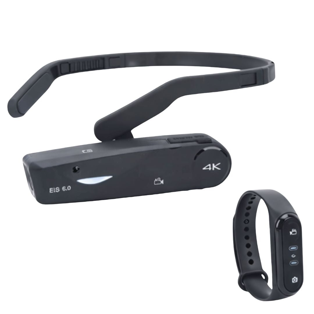 Cámara de Video Portátil 4K con Control Remoto para Grabación en Primera Persona para Procedimientos Estéticos y Médicos