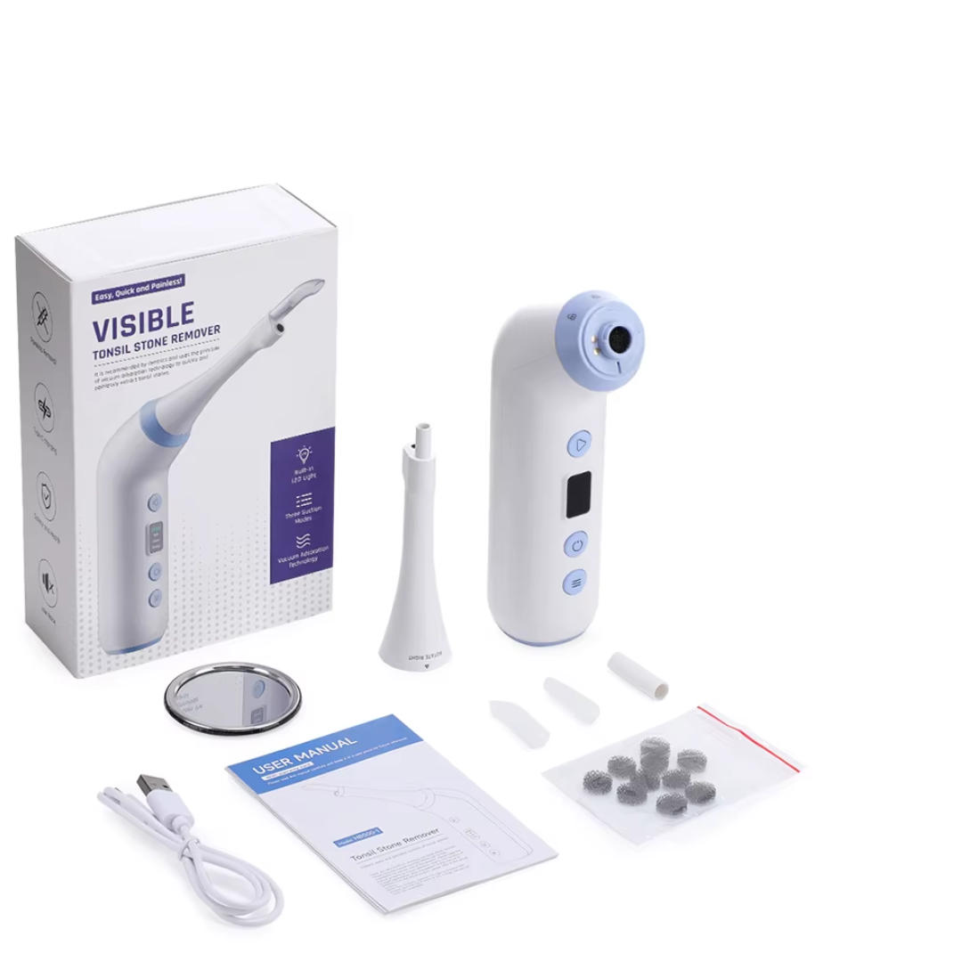 Removedor Electrónico de Cálculos Amigdalares con Cámara