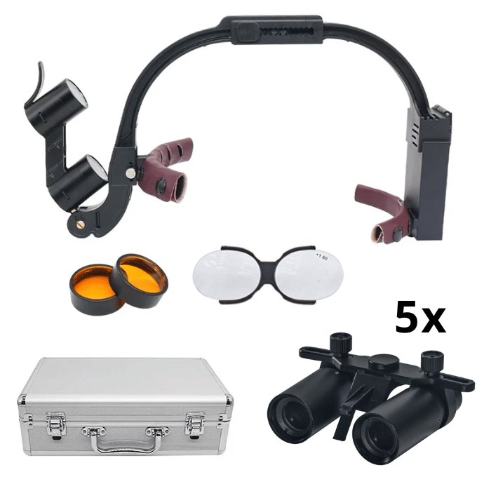 Lupa M1 PRO Profesional con Lentes de Aumento de 4x, 5x o 6x