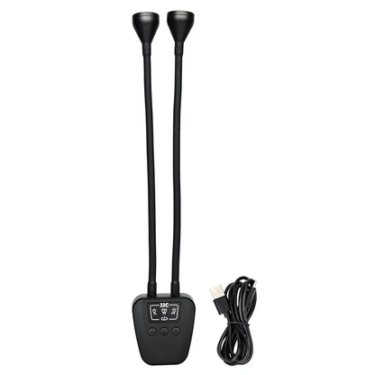 Iluminación LED Dual para Fotografía Dental – Compatible con Todos los Modelos de Cámara | Brillo Ajustable en 10 Niveles