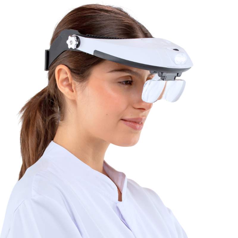 Lupa Z1 con 5 Aumentos Diferentes y 2 LED Ajustables