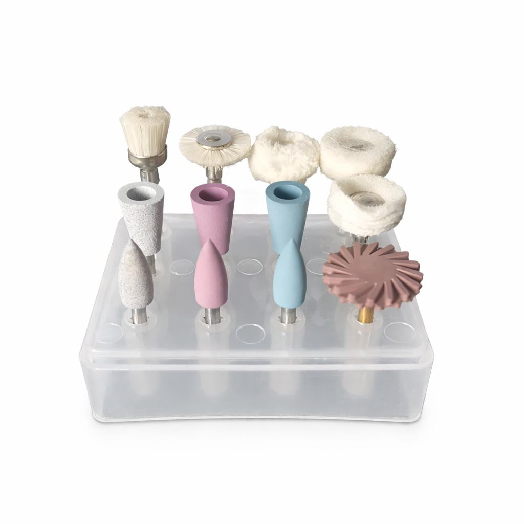 12 piezas para pulido dental – Contraángulo de baja velocidad